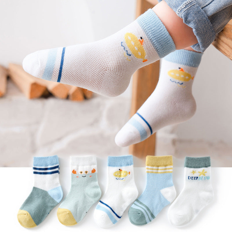 Children s Socks Spring And Summer Thin