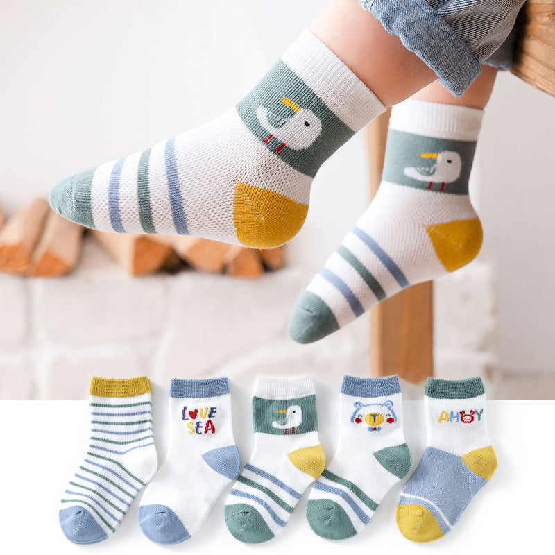Children s Socks Spring And Summer Thin