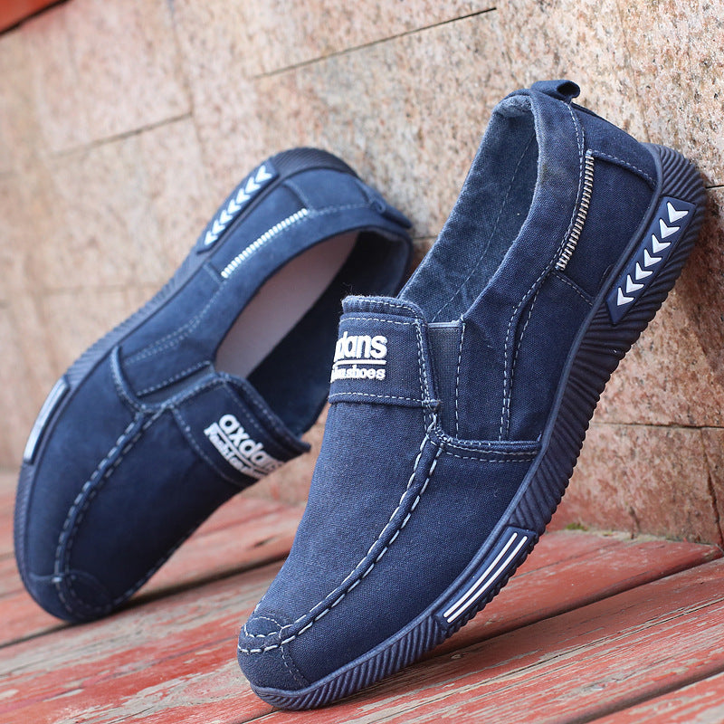 Canvas Shoes Men's Low-top Casual Cloth Shoes