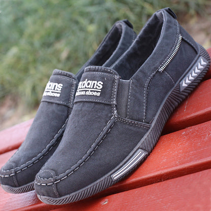 Canvas Shoes Men's Low-top Casual Cloth Shoes