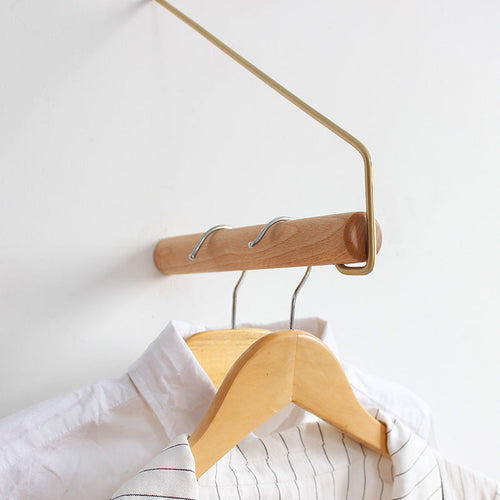 Nordic Wooden Hanging Wall Hanger Hook