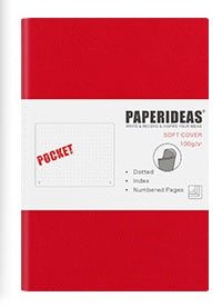 Soft Leather A6 Pocket Notebook