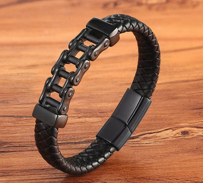 Leather Braided Bracelet Custom