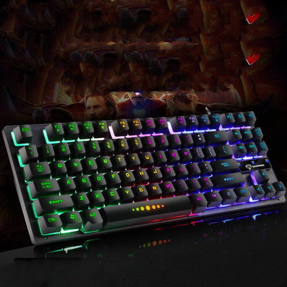 Chicken Game Backlit Floating Keyboard