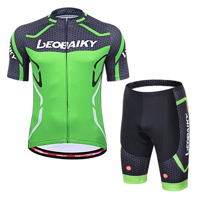 Summer Breathable And Quick drying Cycling Wear Suit Cycling Jersey