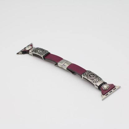Retro DIY Embossed Watch Wrist Band