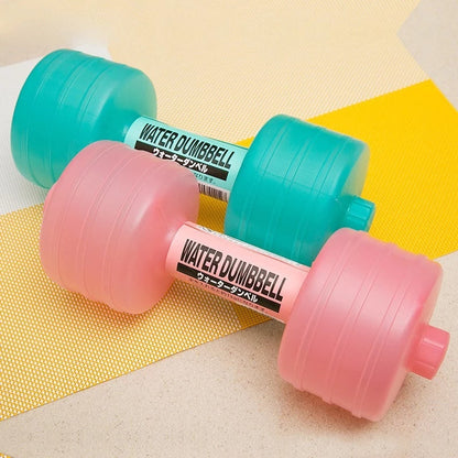 Water-Filled Dumbbells for Fitness Training
