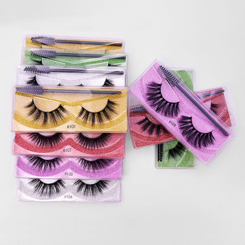 Natural 3D Mink Eyelash Set