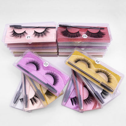 Natural 3D Mink Eyelash Set