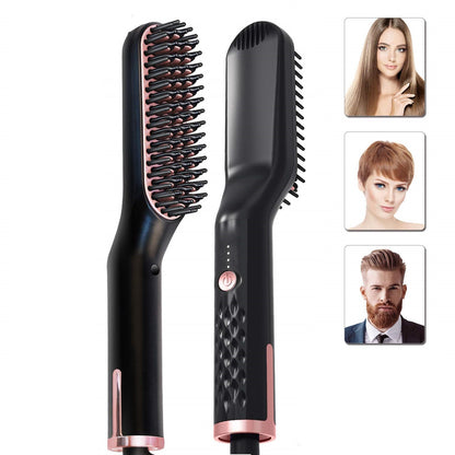 Hair Styling Comb Straightener
