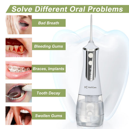 Water Flossing Dental Cleaning Machine Portable Electric Household Oral Cleaning