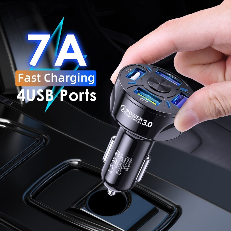 Fast Charge One For Four Car Charger