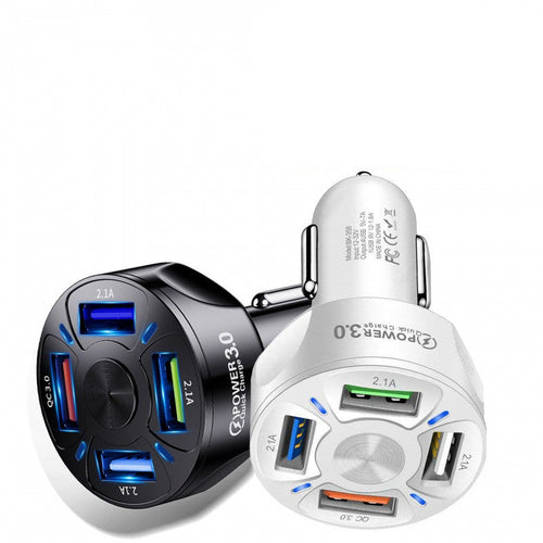 Fast Charge One For Four Car Charger