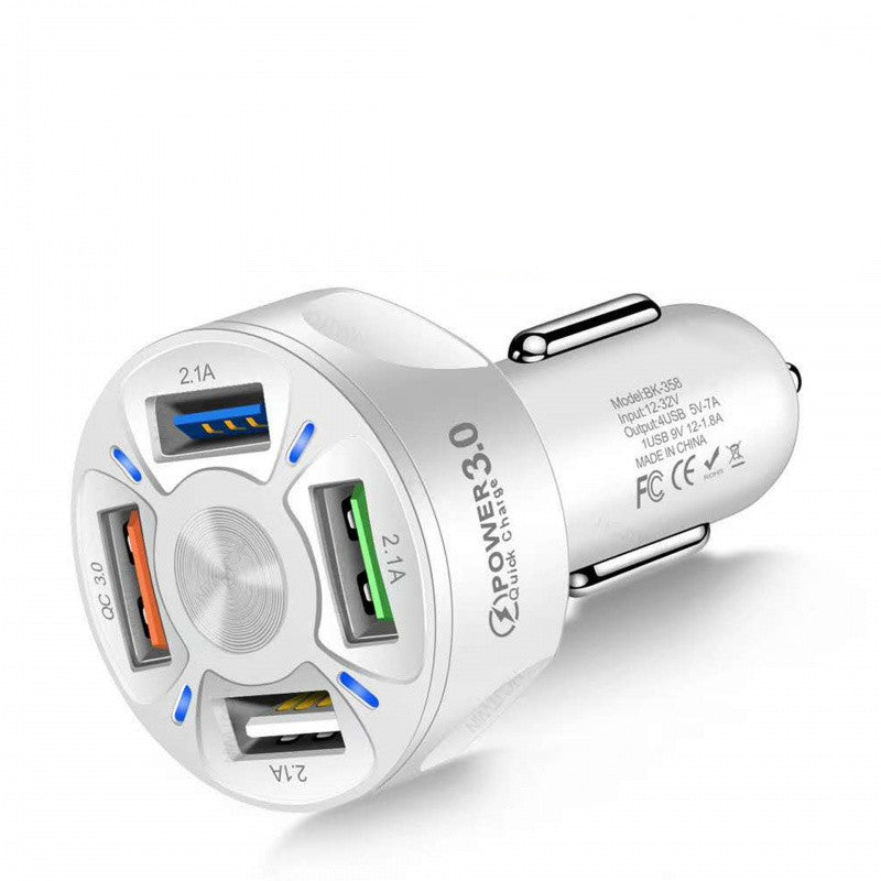 Fast Charge One For Four Car Charger