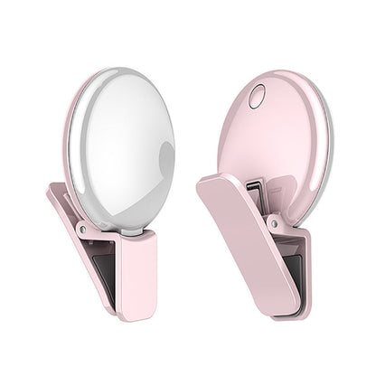 Make-up Selfie With Mobile Phone Fill Light Round Fill Light