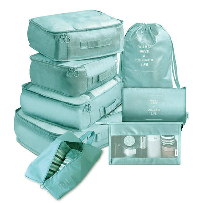 8-Piece Luggage Divider Travel Storage Packing Cubes