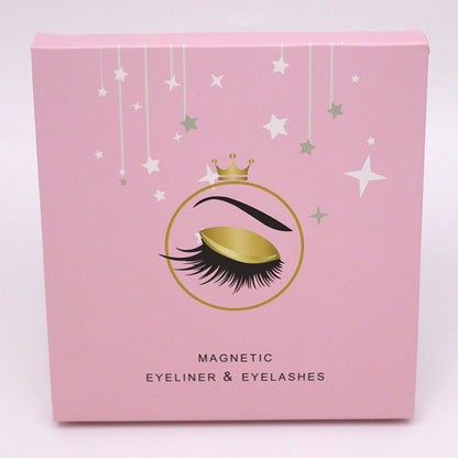 Magnetic Eyelashes & Eyeliner Set: Waterproof & Reusable