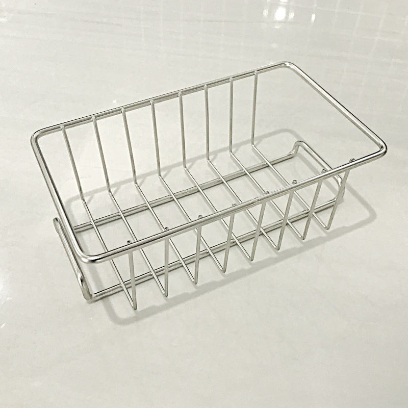 Adjustable Sink Rack Sponge Holder Soap Organizer