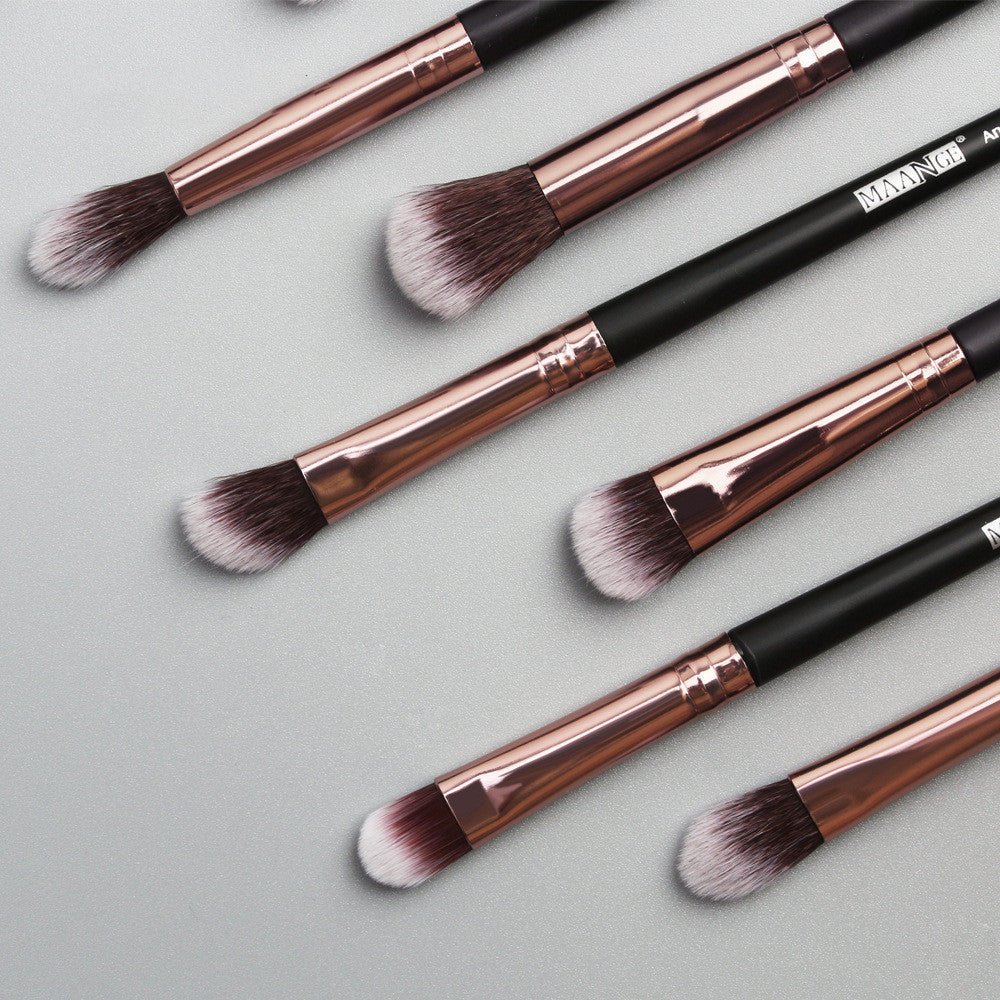 Maange 13-Piece Eye Makeup Brush Set: Beauty Tool Essentials