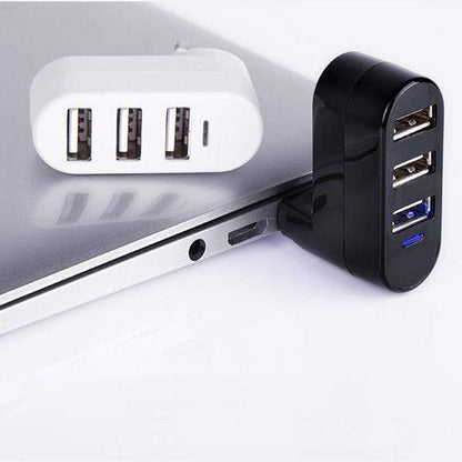 USB 2.0 Splitter Hub Multi-Interface High-Speed Expansion