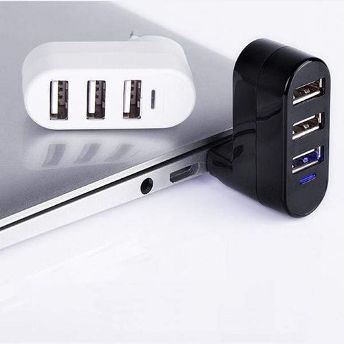 USB 2.0 Splitter Hub Multi-Interface High-Speed Expansion