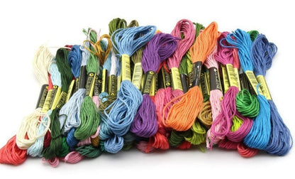 200 Color Cross Stitch Thread, Embroidery Kit