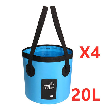 Folding Waterproof Travel Bucket Bag