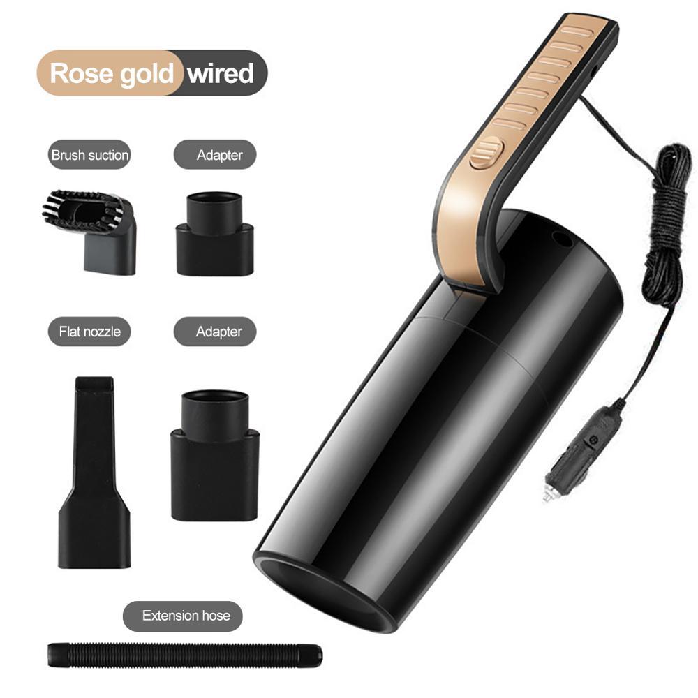 120W Strong Suction Wet Dry Car Vacuum Cleaner Handheld