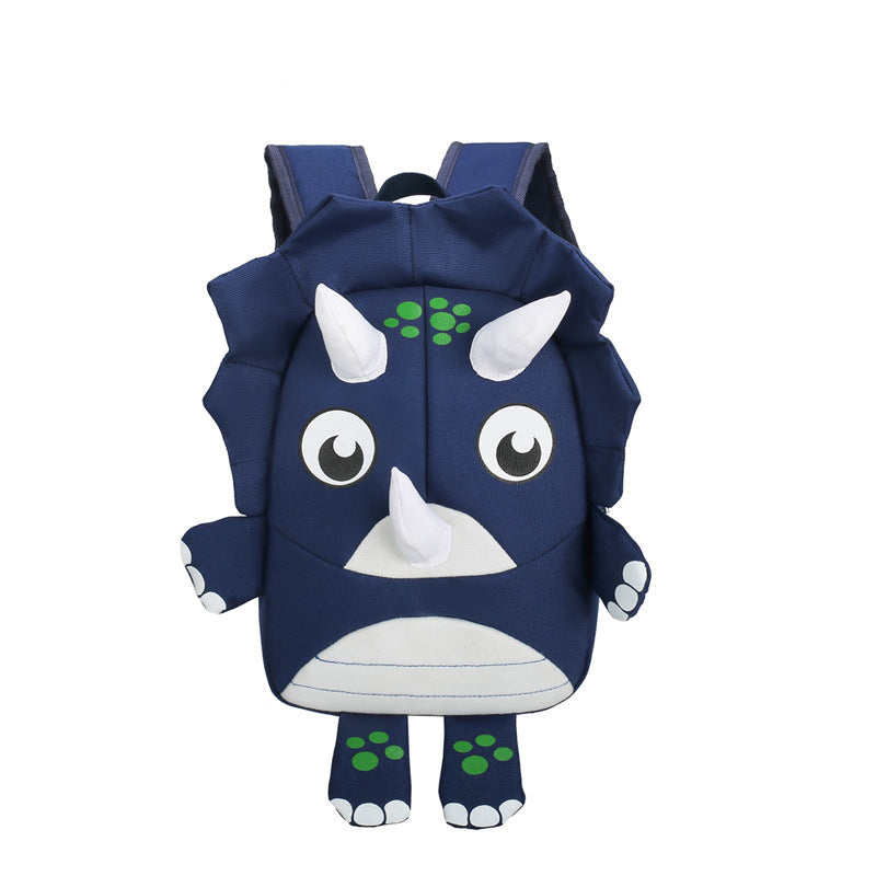 Cartoon Little Dinosaur Anti-Lost School Bag