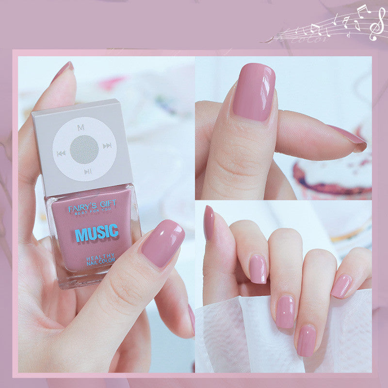 Odorless Cherry Nail Polish Non-Peelable