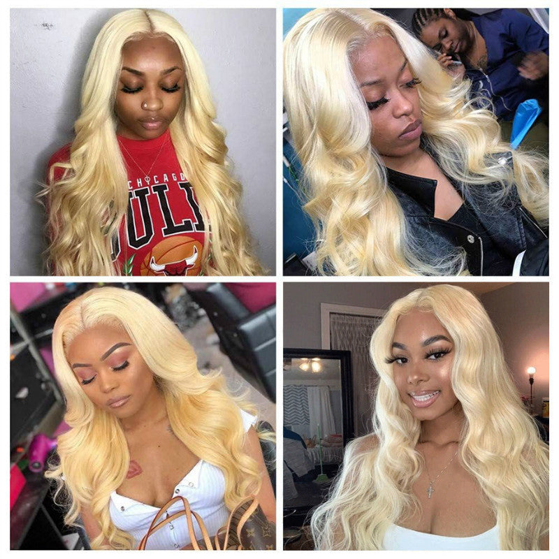 Blonde Body Wave Lace Front Wig