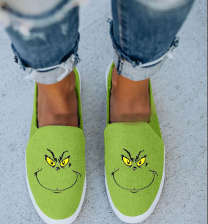 Cartoon canvas shoes