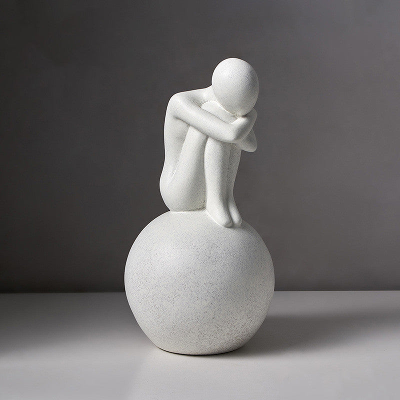 Nordic Abstract Figure Statue Decor