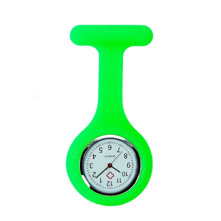 Silicone Nurse Watch Pin Pocket Watch Student Pocket Watch