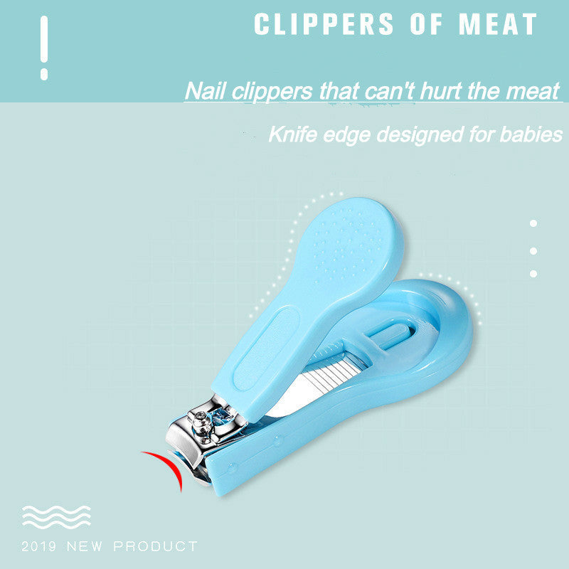 Baby Nail Care Set File, Clipper, Safety Clipper 4-Piece
