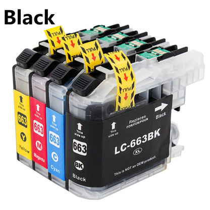 Ink Cartridge Set: LC669BK, LC665, LC663