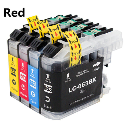 Ink Cartridge Set: LC669BK, LC665, LC663