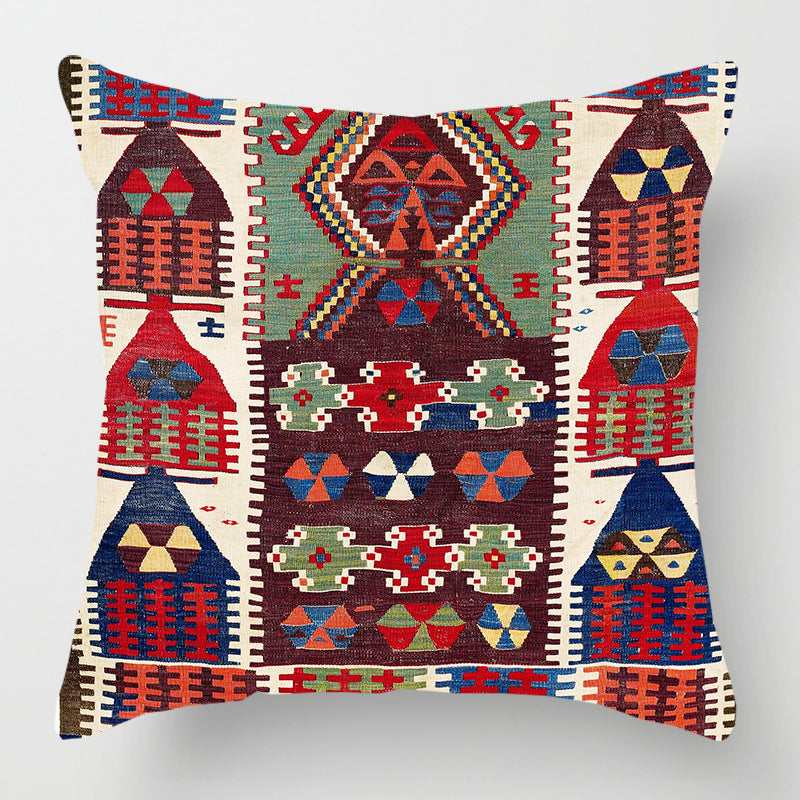 Customized Persian Turkish Pillow Lumbar Pillow Car Sofa Cushion