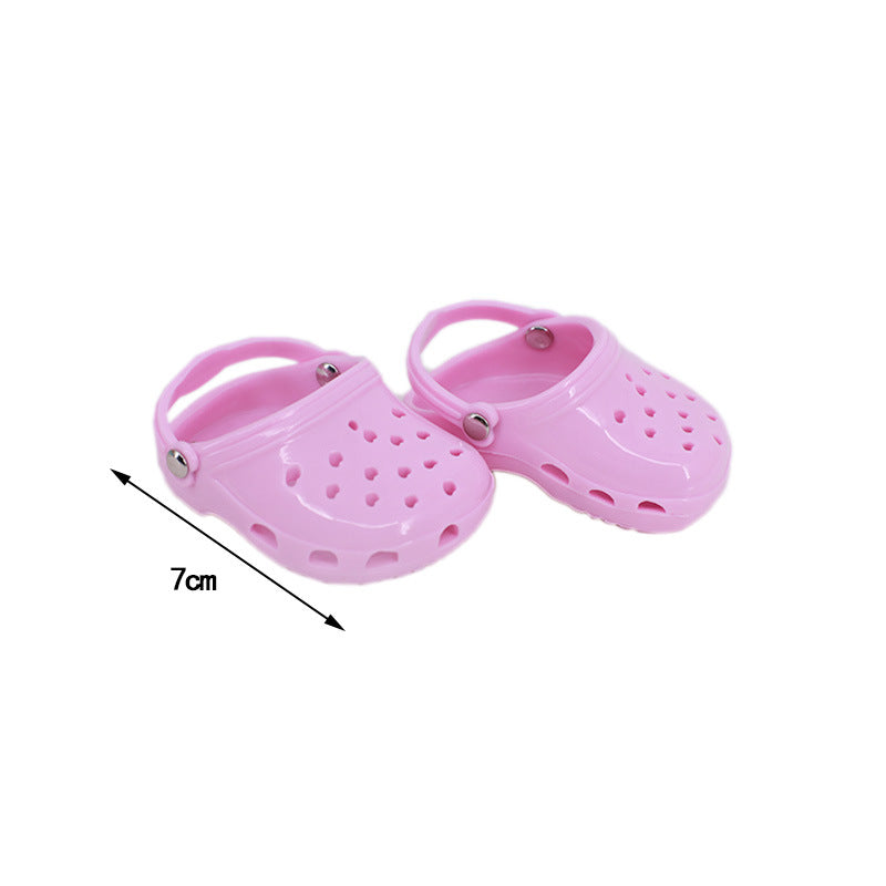 Doll Shoes, Hole Sandals, Breathable Children
