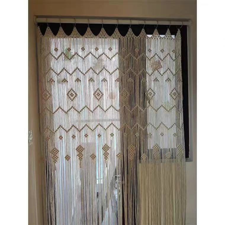 Bohemian Hoop Door Curtain