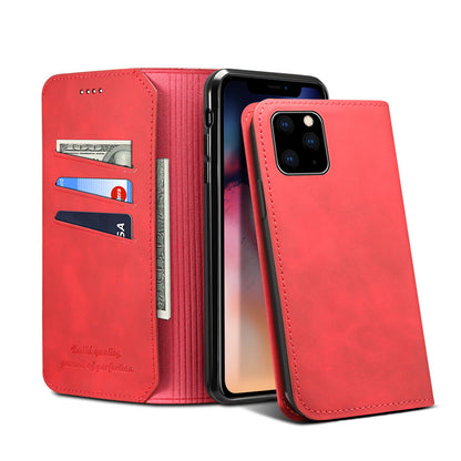 Leather Wallet Card Holder Flip Cover