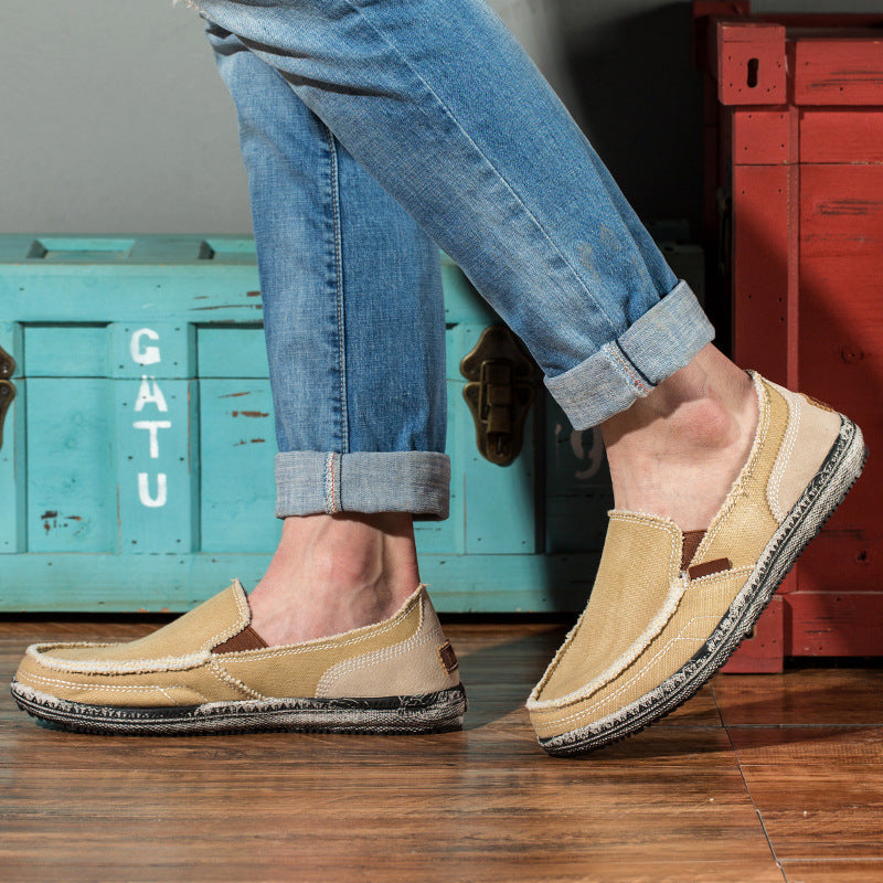 One-legged Lazy Canvas Shoes