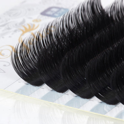 Yelix Eyelashes Manual Eyelashes 0.05 Natural 3D Camellia Flowers Bloom In Seconds Grafting False Eyelashes