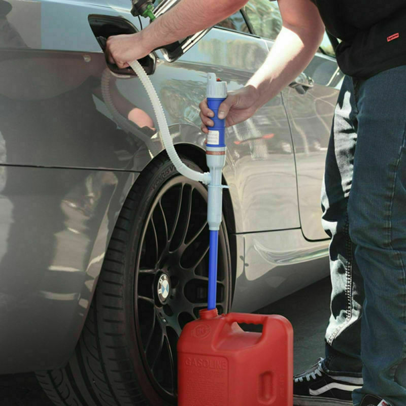Manual Siphon Pump Fuel Oil Water Transfer Tool