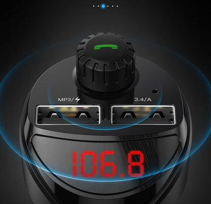 Dual Usb Digital Display Car Charger, Car Cigarette Lighter, Car Charger