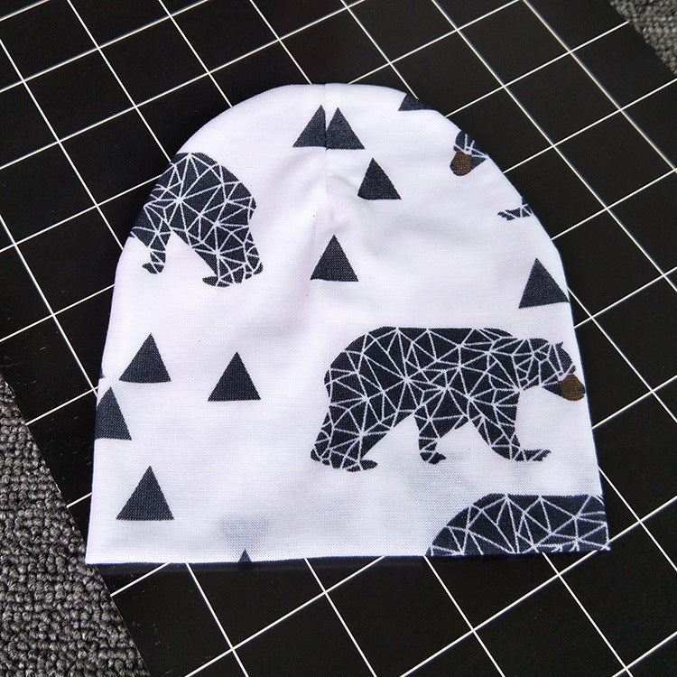 Baby Hat Scarf Boy Pullover Hat