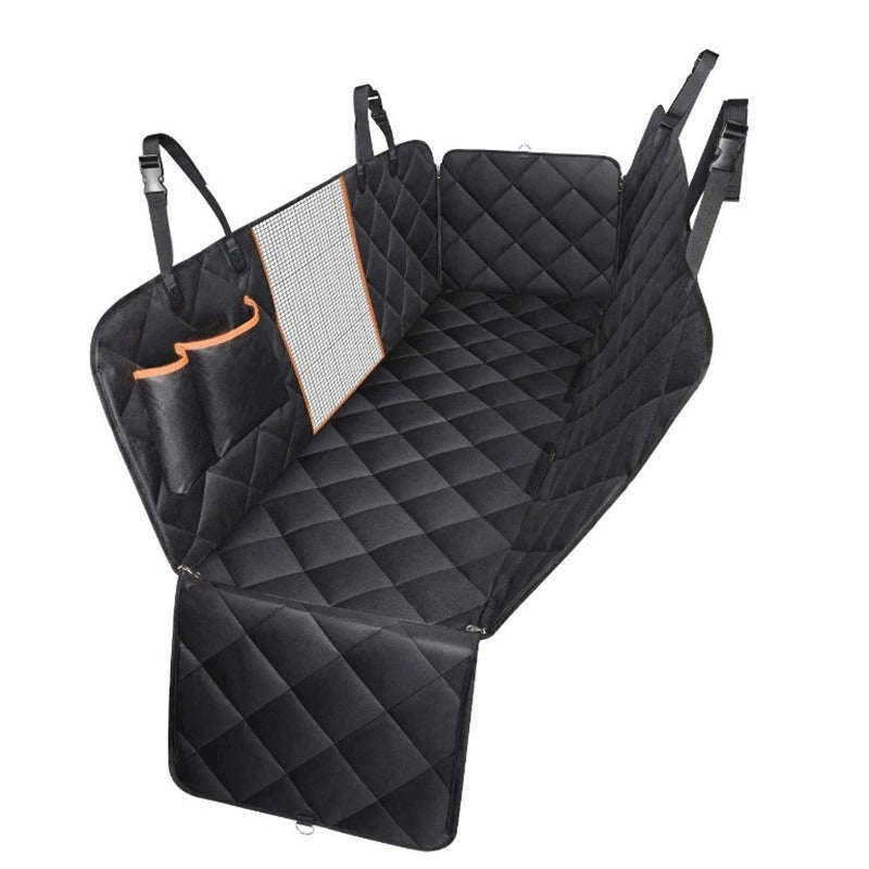 Orange Waterproof Car Pet Mat Custom