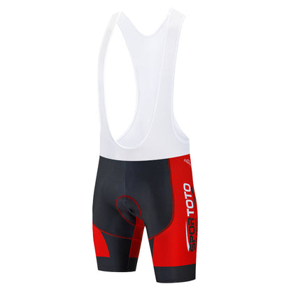 Short-Sleeved Bib Cycling Jersey Suit
