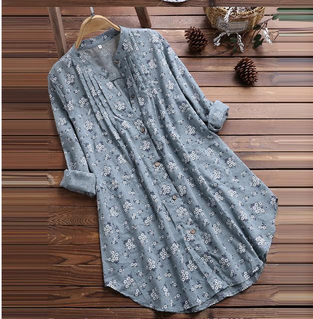 Elegant Blouse Plus Size Fashion Woman Clothe