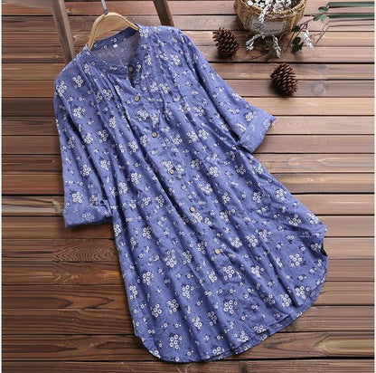 Elegant Blouse Plus Size Fashion Woman Clothe